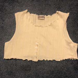 Vintage crop top